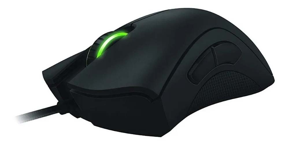 Mouse Razer Deathadder Essential 6400 Dpi  Green Light