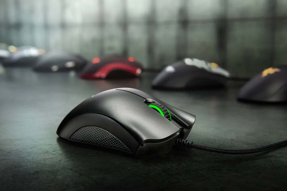 Mouse Razer Deathadder Essential 6400 Dpi  Green Light